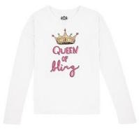 GIRLSKNITQUEENOFBLINGLONGSLEEVETEE